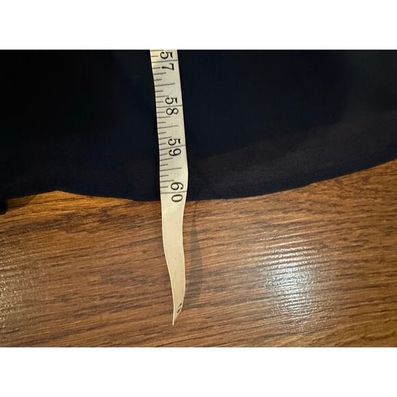 Love x Design Women’s Sequin Chiffon Deep V Formal Gown – Navy – Size XL – Glam - Picture 7 of 8